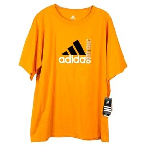 Adidas Logo Tee Black Gold Iowa Hawkeyes Steelers Vibes T-Shirt NWT Men's XL